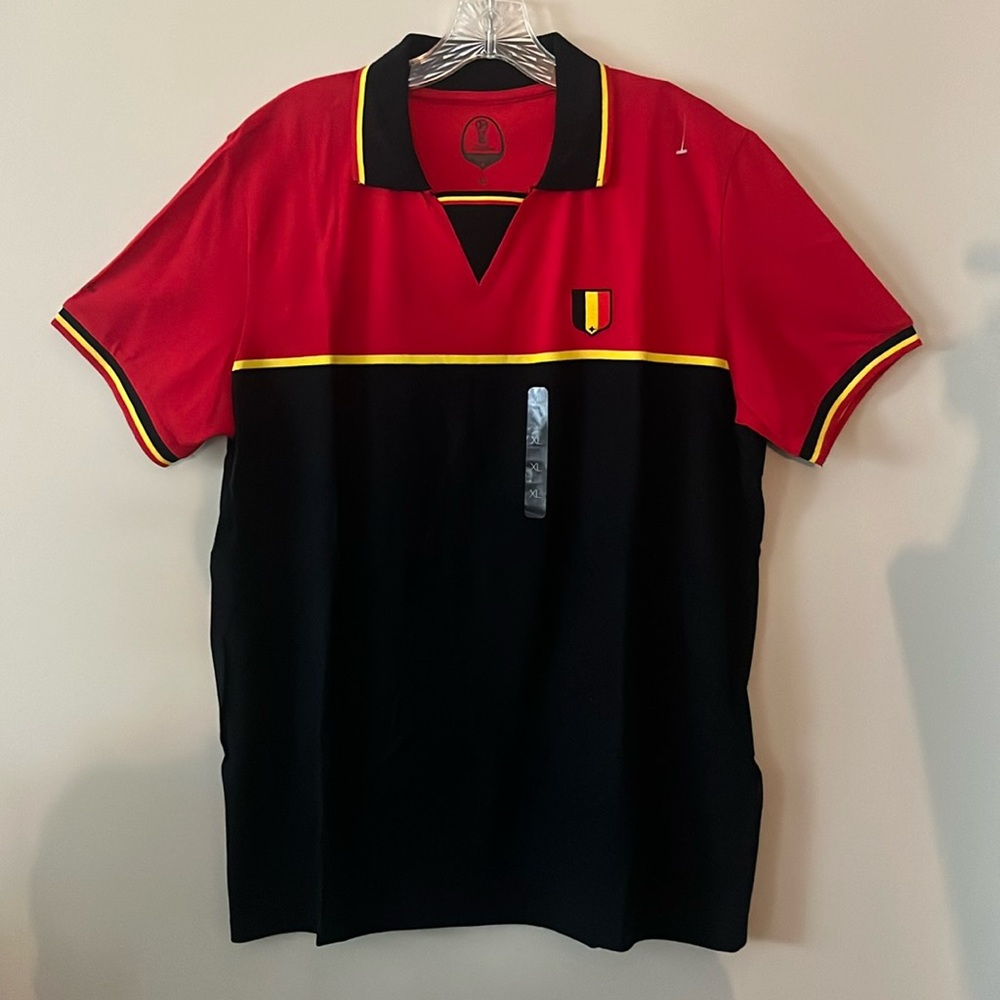 OFFICIAL FIFA WORLD CUP Shirt, Team: Belgium (in Russia 2018), Brand New - SZ XL